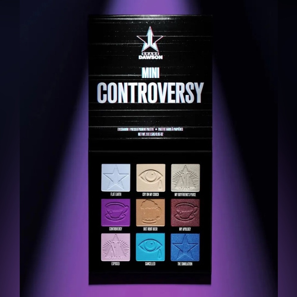 Jeffree Star x Shane Dawson Mini Controversy Palette